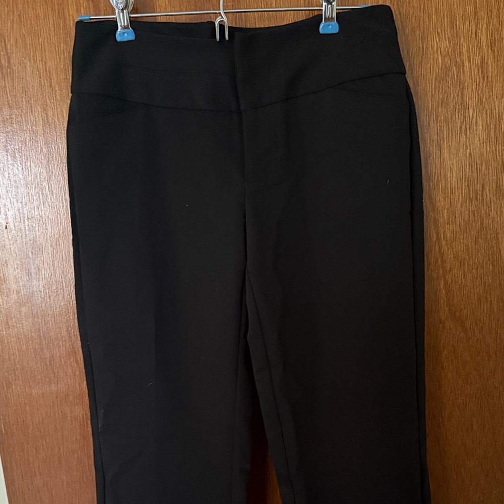 Elle Women's Classic Black Dress Pants - Picture 6 of 14